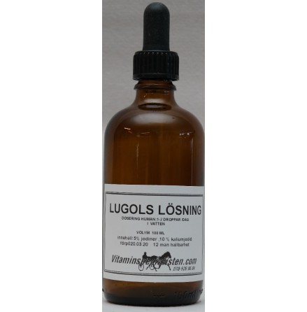Lugols lösning  100 ml -Iodine